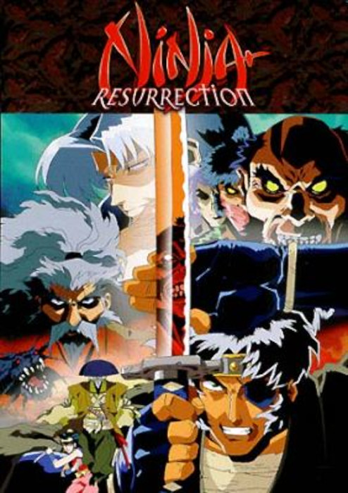 Воскрешение ниндзя / Makai Tenshou / Ninja Resurrection [OVA] [2 из 2] [Полухардсаб] [ENG, JAP+Sub] [1998, самурайский боевик, фэнтези, DVDRip]