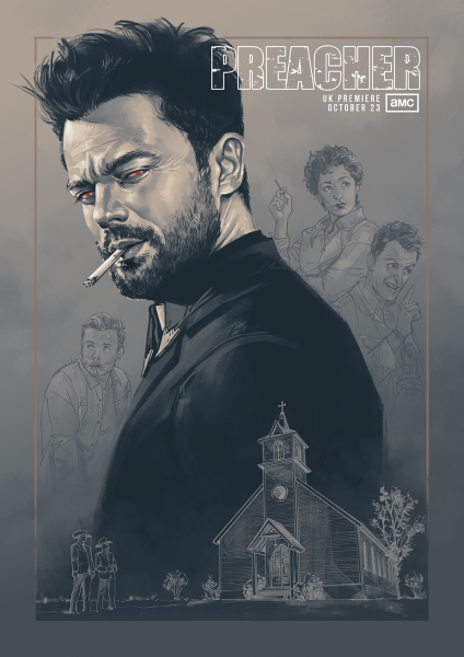 Проповедник / Preacher / Сезон: 1 / Серии: 1-10 из 10 (Эван Голдберг, Сет Роген, Майкл Словис) [2016, США, Фантастика, Драма, Экранизация комикса, Комедия, WEBRip 2160p] DVO (Кубик в Кубе) + 4x MVO (LostFilm, NewStudio, AlexFilm, Jaskier) + Original + Sub (Rus, Eng)