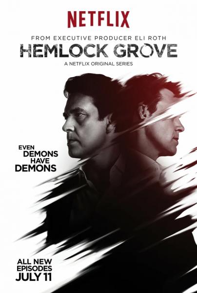 Хемлок Гроув / Hemlock Grove / Сезон: 1 / Серии: 1-13 из 13 (Дэвид Стрейтон, Деран Сарафян, Рассел Ли Файн) [2013, США, Ужасы, триллер, драма, детектив, BDRip 720p] MVO (LostFilm) + Original + Sub (Rus, Eng)