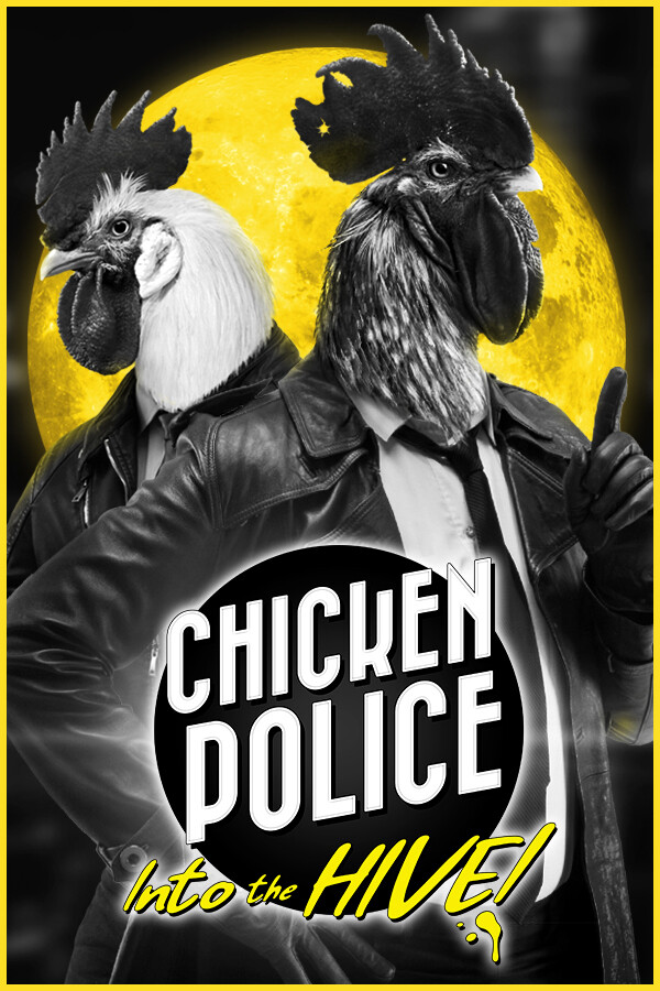 [DL] Chicken Police: Into the HIVE! / Chicken Police: в Улей! [P] [RUS + ENG + 10 / ENG] (2024, Adventure) [Portable]