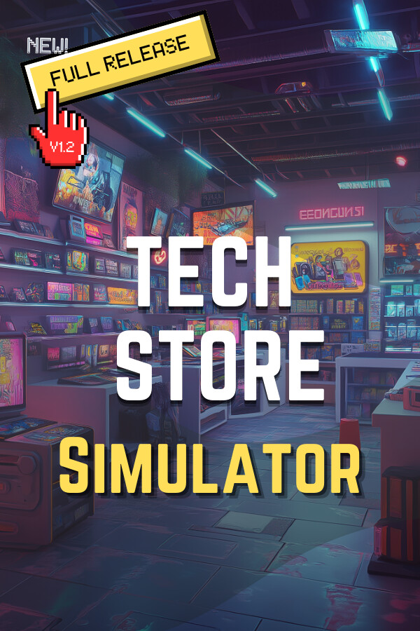 [DL] Tech Store Simulator [P] [RUS + ENG + 5 / ENG] (2024, Simulation) (1.5) [Portable]