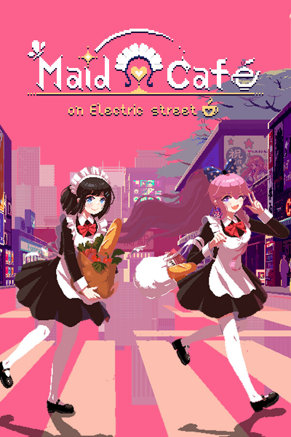 [DL] Maid Cafe on Electric Street [P] [ENG + 2 / JPN] (2024, Simulation) (Gold 1.0 + 1 DLC) [Portable]