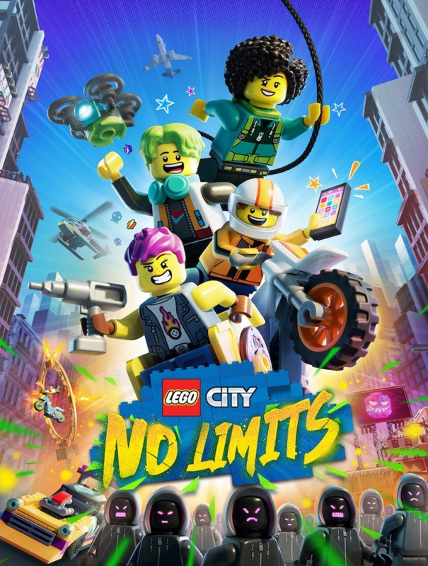 LEGO City Город Без Границ / LEGO City No Limits / Сезон: 1 / Серии: 10 из 10 (Саймон Лукас/Simon Lucas) [2023, США, мультфильм, приключения, WEBRip] Dub