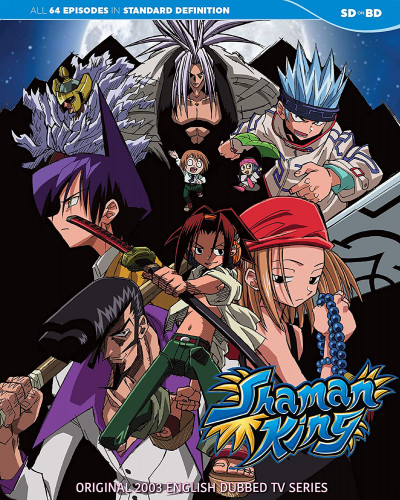 Король Шаман / Shaman King / Сезон: 1 / Серии: 1-64 из 64 (Сэйдзи Мидзусима / Seiji Mizushima) [2001-2003, Япония, США, приключения, комедия, мистика, сёнэн, BDRip] Dub (Fox Kids, JetiX) + Original (Eng) + Sub (eng)