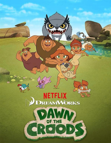 Семейка Крудс. Начало / Dawn of the Croods / Сезон: 1-4 / Серии: 1-52 из 52 (Алекс Альмагер / Alex Almaguer) [2015-2017, США, комедия, приключения, семейный, WEB-DL 1080p] Dub (СВ-Дубль / СТС) + MVO (NewStudio) + Ukr + Original + Sub (Eng)