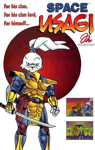 Космический Усаги / Space Usagi (Стэн Сакаи / Stan Sakai) [1994, США, Мультфильм, фантастика, VHSRip] Original Eng + Rus Sub