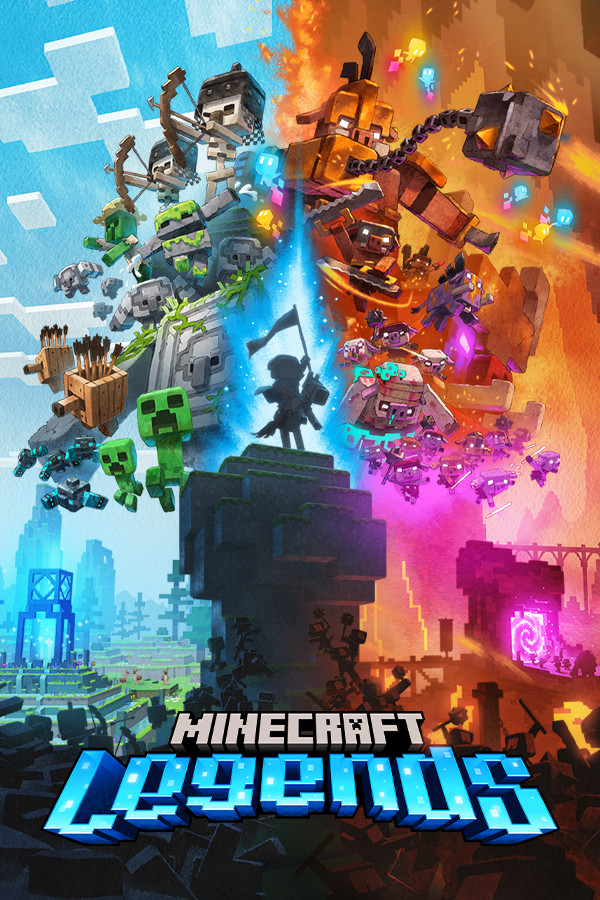 Minecraft Legends [P] [RUS + ENG + 26 / RUS + ENG + 15] (2023) [Scene]