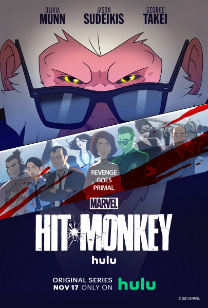 Хит-Манки / Hit-Monkey / Сезон: 2 / Серии: 1-10 из 10 (Нил Холман / Neal Holman) [2024, США, фантастика, фэнтези, боевик, комедия, WEB-DL 1080p] MVO (NewStation) + Original + Sub (Eng)