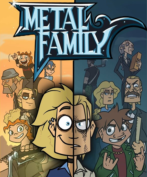 Metal Family / Сезон: 1, 2 / Серии: 1-10 из 14 (Ковалева Алина) [2018, Россия, Комедия, WEB-DL 720p]