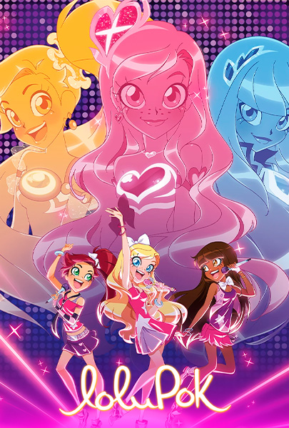 ЛолиРок / LoliRock / Сезон: 1 / Серии: 1-26 из 26 (Жан-Луи Вандерсток / Jean-Louis Vandestoc) [2014, Франция, Комедия, приключения, фэнтези, WEB-DL 1080p] Dub (Пифагор)