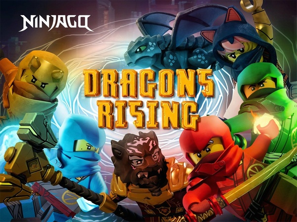 LEGO Ниндзяго: Восстание драконов / Ninjago: Dragons Rising / Сезоны: 1 / Серии: 1-10 из 20 (Рич Джонсон, Дэниэл Ифи, Крис Виатт / Rich Johnson, Daniel Ife, Shane Poettcker) [2023, Канада, Дания, приключения, боевик, комедия, фэнтези, WEB-DL 1080p] Dub + Dub Ukr + Original Eng + Sub Rus, Eng, Multi