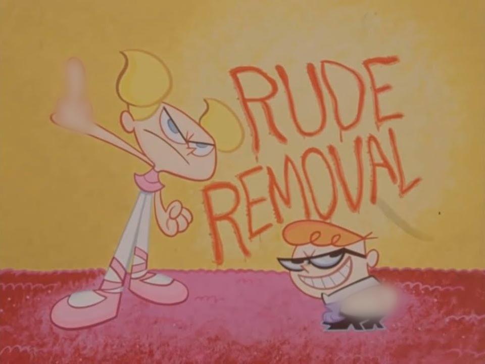 Лаборатория Декстера: Удаление Грубости / Dexter's Laboratory: Rude Removal / Сезон: 2 / Серии: неизвестный из 39 (Геннди Тартаковски) [1997, США, Декстер изобретает машину удаления грубости, HDRip] AVO