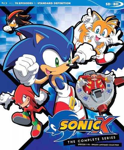 Соник Икс / Sonic X / Сезон: 1-3 / Серии: 1-78 из 78 (Хадзимэ Камэгаки / Hajime Kamegaki) [2003-2005, Япония, США, приключения, фантастика, боевик, комедия, BDRip-AVC] [Американская версия] Dub (Fox Kids, JetiX) + DVO (Inter Video) + Original (Eng) + Sub (Rus, Eng)