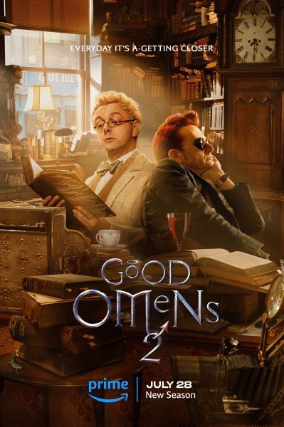 Благие знамения / Good Omens / Сезон: 2 / Серии: 1-6 из 6 (Дуглас Маккиннон) [2023, Великобритания, США, фэнтези, комедия, HEVC, HDR10+, WEB-DL 2160p, 4k] 4 x MVO (Lostfilm, OZZ, HDrezka, TVShows) + Original (Eng) + Sub (Rus, Eng)