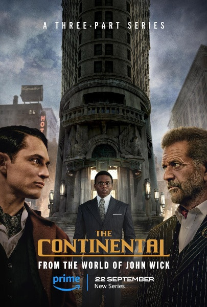 Континенталь / The Continental: From the World of John Wick / Сезон: 1 / Серии: 1-3 из 3 (Альберт Хьюз, Шарлотта Брандстром) [2023, США, Боевик, триллер, криминал, WEB-DLRip] MVO (LostFilm) + Original