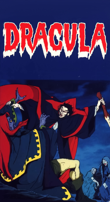 Дракула: Владыка проклятых / Yami no Teio: Kyuuketsuki Dracula / Dracula: Sovereign of the Damned / Tomb of Dracula / Emperor of Darkness - Vampire Dracula [Special] [RUS(int), JAP+Sub] [1980, Ужасы, Драма, DVDRip]