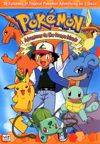 Покемон: Приключения на Оранжевых островах / Pokemon: Adventures in the Orange Islands / Сезон: 2 / Серии: 36 из 36 (Хидака Масамицу / Hidaka Masamitsu) [1999, Япония, США, комедия, приключения, фэнтези, DVDRip-AVC] Dub + MVO + VO + Sub Rus, Eng + Original Eng