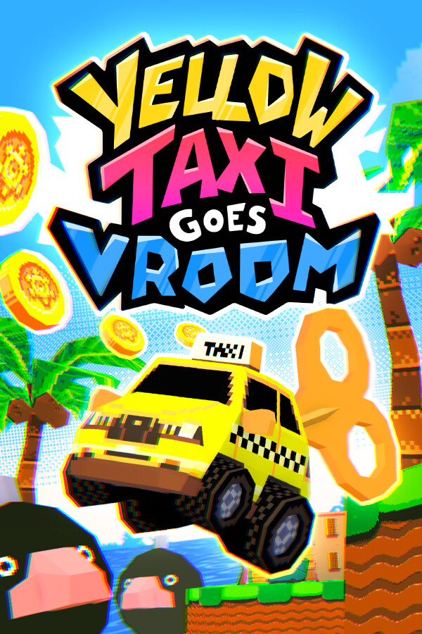 Yellow Taxi Goes Vroom [P] [ENG + 9] (2024, Arcade) [Portable]