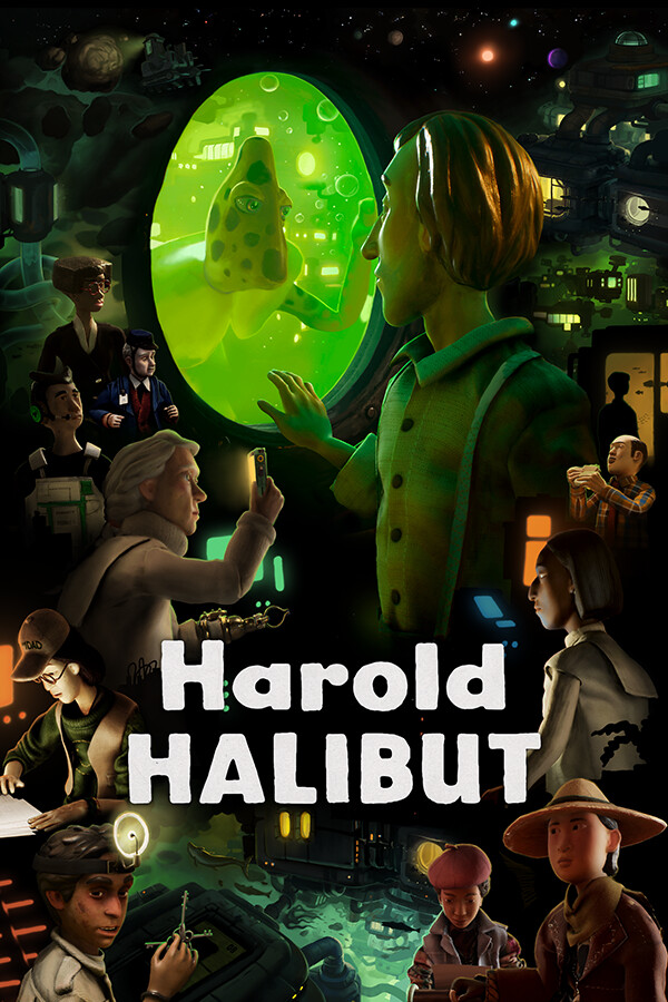 Harold Halibut [P] [RUS + ENG + 8 / ENG] (2024, Adventure) [Portable]