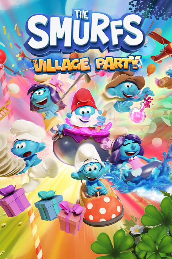 [DL] The Smurfs - Village Party [P] [RUS + ENG + 9 / ENG + 2] (2024, Arcade) [Scene]