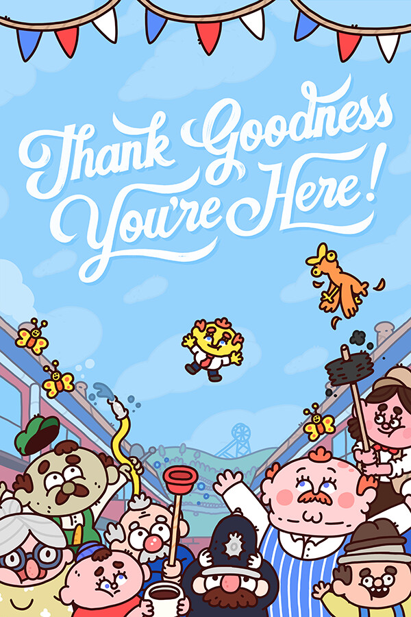 [DL] Thank Goodness You're Here! [P] [RUS + ENG + 9 / ENG] (2024, Adventure) [Scene]