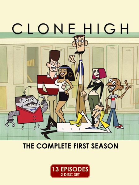 Школа клонов / Clone High / Сезон: 1 / Серии: 1-8, 10-13 из 13 (Фил Лорд / Phil Lord, Кристофер Миллер / Christopher Miller) [2002-2003, Канада, США, фантастика, комедия, DVDRemux] MVO (Zone Vision Studio / 2x2) + Original + Sub (Eng)