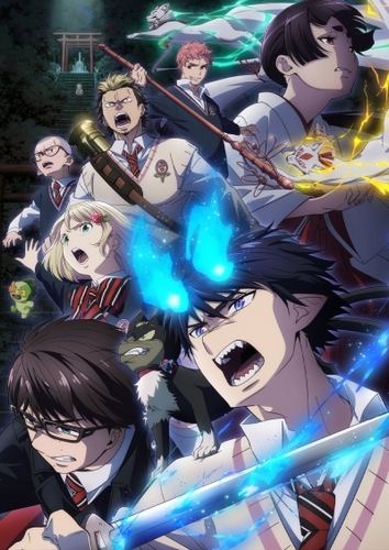 Синий экзорцист: Сага об иллюминатах Симанэ (ТВ-3) / Ao no Exorcist: Shimane Illuminati Hen / Blue Exorcist: Shimane Illuminati Saga [TV] [12 из 12] [RUS(int), JAP+Sub] [2024, приключения, фэнтези, WEB-DL]