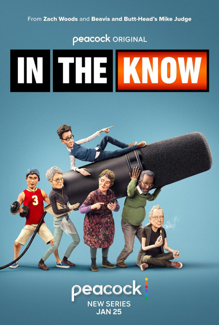 В курсе / In the Know / Сезон: 1 / Серии: 1-6 из 6 (Брэндон Гарднер / Brandon Gardner, Майк Джадж / Mike Judge, Зак Вудс / Zach Woods) [2024, США, мультфильм, ток-шоу, комедия, WEB-DL] MVO (Jaskier) + Original Eng + Sub (Eng, Spa)