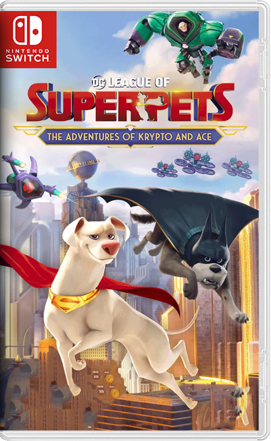 [Nintendo Switch] DC League of Super-Pets the Adventures of Krypto and Ace / Лига Суперпитомцы: Приключения Крипто и Туза [NSZ][RUS/Multi8]