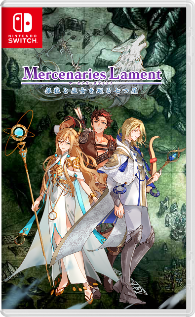 [Nintendo Switch] Mercenaries Lament / マーセナリーズラメント 銀狼と巫女を廻る七つ星 [NSZ][JAP]