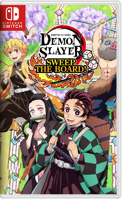 [Nintendo Switch] Demon Slayer Kimetsu no Yaiba Sweep the Board (Клинок, рассекающий демонов) + 2 DLC [NSZ][ENG]