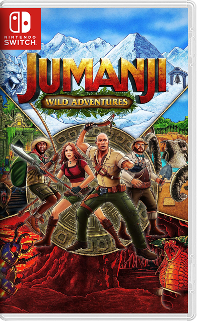 [Nintendo Switch] Jumanji Wild Adventures (Джуманджи: Дикие приключения) [NSZ][ENG]