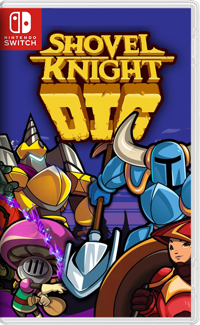 [Nintendo Switch] Shovel Knight: Dig / Treasure Trove (Shovel of Hope, Plague of Shadows, Specter of Torment, King of Cards, Showdown) / Pocket Dungeon [NSZ][RUS/Multi7]