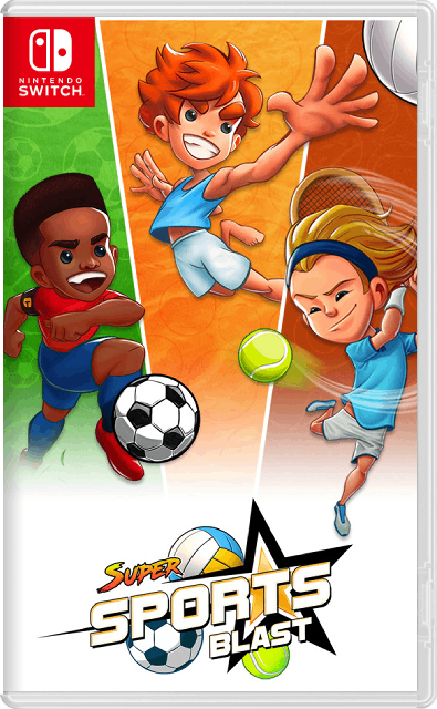 [Nintendo Switch] Super Sports Blast Collection: Tennis, Volley, Soccer + America VS Europe [NSZ][RUS/Multi9]