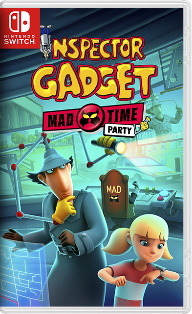 [Nintendo Switch] Inspector Gadget: Mad Time Party (Инспектор Гаджет – Безумная Вечеринка) [NSZ][RUS/Multi13]