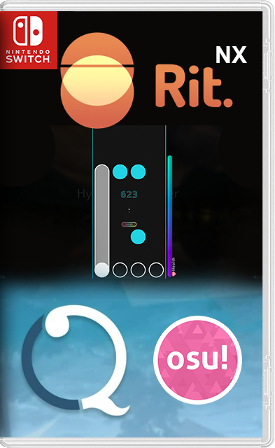 [Nintendo Switch] Rit NX + 200 песен (хоумбрю Quaver / OSU / FNF) [NSP][ENG]