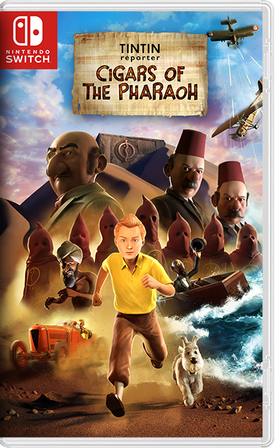 [Nintendo Switch] Tintin Reporter Cigars of the Pharaoh (Репортёр Тинтин: Сигары Фараона) [NSZ][RUS/Multi11]