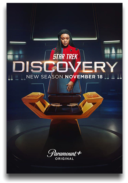 Звёздный путь: Дискавери / Star Trek: Discovery / Сезон: 4 / Серии: 1-13 из 13 (Олатунде Осунсанми) [2021, США, фантастика, боевик, драма, приключения, BDRip 1080p] MVO (LostFilm, HDrezka Studio, TVShows) + Original + Sub (Rus, Eng)