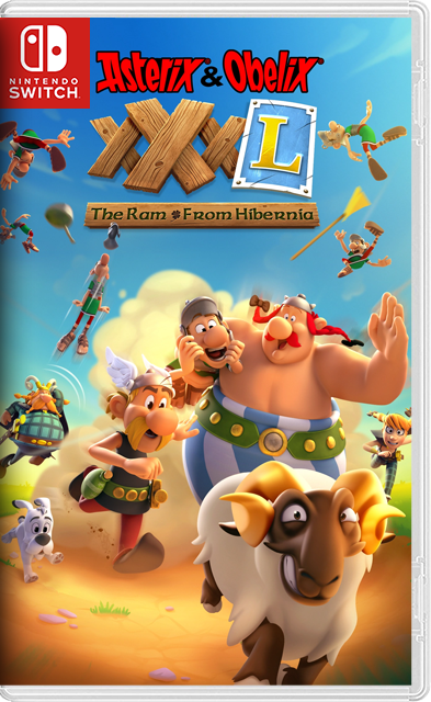 [Nintendo Switch] Asterix and Obelix XXL Romastered / XXL 2 / XXL: 3 The Crystal Menhir / Slap them All 1-2 / XXXL The Ram From Hibernia / Heroes [NSZ][RUS (+Voice Mod.)/ENG]