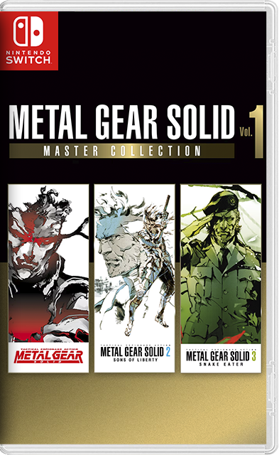 [Nintendo Switch] Metal Gear Solid: Master Collection Edition, Vol. 1 (MG / MGS / MGS 2: Sons of Liberty / MGS 3: Snake Eater / Snake's Revenge) + DLC [NSZ][ENG]