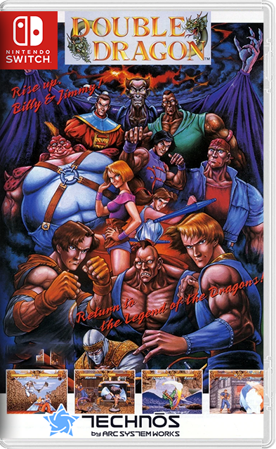 [Nintendo Switch] Double Dragon, 6 игр: Super Double Dragon / Double Dragon Advance / II The Revenge / III The Sacred Stones / Double Dragon IV [NSZ][ENG/RUS (Mod.)]