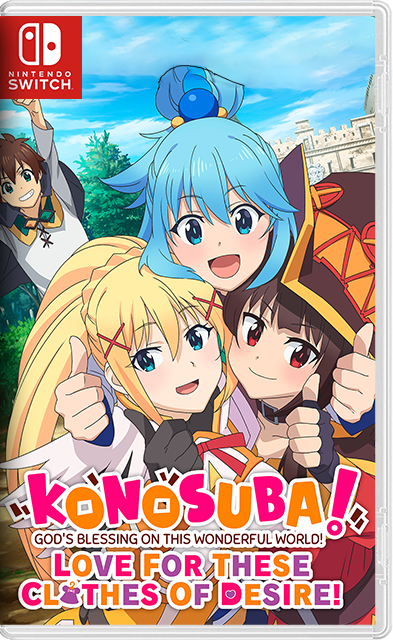 [Nintendo Switch] Konosuba God's Blessing on this Wonderful World Love for These Clothes of Desire + 3 DLC [NSZ][ENG]