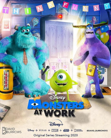 Монстры за работой / Monsters at Work / Сезон: 2 / Серии: 1-4 из 10 (Stephen J. Anderson, Kaitlyn Ritter, Kathleen Thorson Good, Shane Zalvin) [2024, США, Мультфильм, фэнтези, комедия, приключения, семейный, WEB-DL 1080p] MVO (LostFilm) + Original