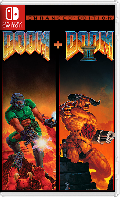 [Nintendo Switch] DOOM + DOOM II (2) Enhanced edition + Legacy of Rust + ещё 18 WAD [NSP][RUS/Multi10]