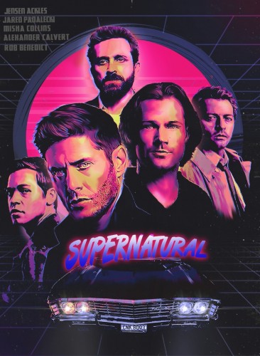 Сверхъестественное / Supernatural / Сезон: 15 / Серии: 1-19 из 20 (Роберт Сингер, Филип Сгриккиа, Джон Шоуолтер) [2019, США, Ужасы, фэнтези, триллер, драма, детектив, WEB-DLRip] MVO (NewStudio & NovaFilm) + Original + Sub (Rus, Eng)