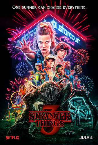 Очень странные дела / Загадочные события / Stranger Things / Сезон: 3 / Серии: 1-8 из 8 (Мэтт Даффер, Росс Даффер, Шон Леви) [2019, США, ужасы, фантастика, фэнтези, триллер, драма, детектив, HEVC, HDR, WEB-DL 1080p] Dub (Пифагор) + Original (Eng) + Sub (Rus, Eng)