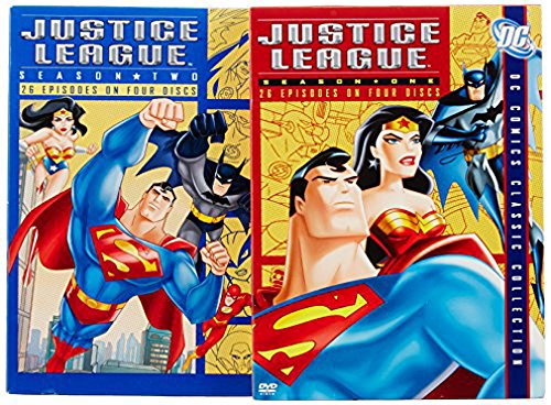 Лига Справедливости / Justice League / Сезоны: 1-2 (2) / Серии: 1-52 из 52 (Дэн Риба, Батч Лукич / Dan Riba, Batch Lukich) [2001-2004, приключения, экшн, экранизация комиксов, BDRemux] Dub (СТС) + Original (Eng) + Sub (Rus, Eng)