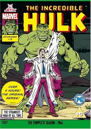 Невероятный Халк 1966 / Incredible Hulk 1966 / Сезон: 1 / Серии: 1-13 из 13 (Ральф Бакши, Чак Харритон, Грант Симмонс / Ralph Bakshi, Chan Harrison, Grant Simmons) (фантастика, экшн, DVD-Remux) MVO + Original + Subs