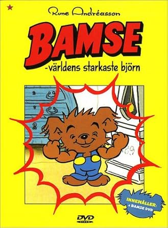 Бамси - самый сильный в мире медведь / Bamse - världens starkaste björn! / Сезоны: 1-2 (2) / Серии: 1-9 (9) (Rune Andréasson / Руне Андреассон) [1972 - 1981, Швеция, мультсериал, семейный, DVDRemux] VO + Original (Swe)