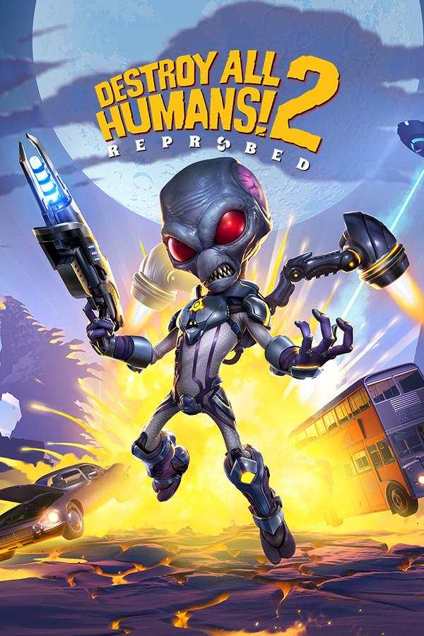 Destroy All Humans! 2 - Reprobed [L] [RUS + ENG + 10 / ENG + 1] (2022) (1.1 + 1 DLC) [GOG]